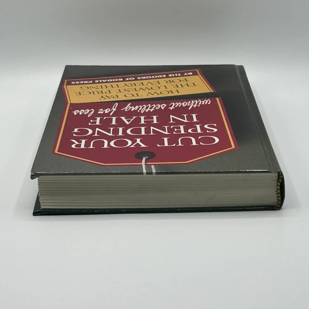 Cut Your Spending In Half W/O Settling For Less Rodale Press Hardcover Finance‎